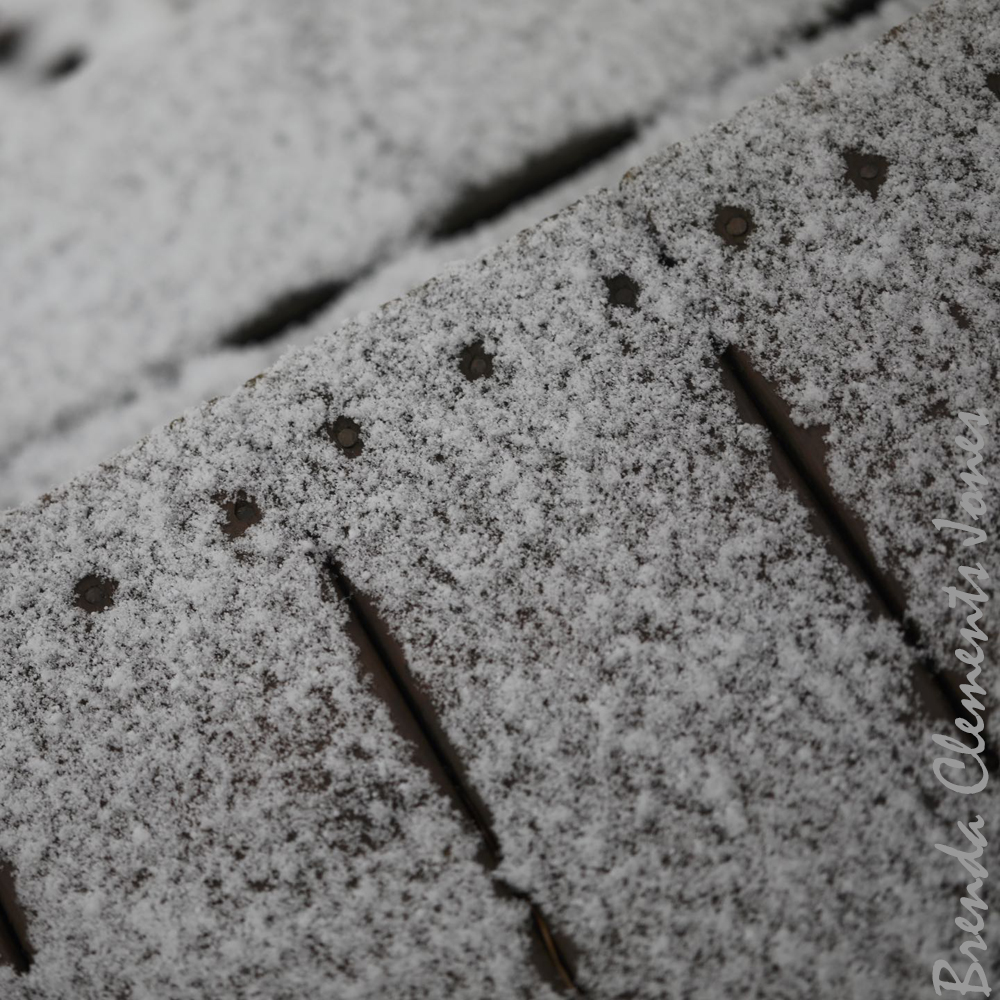 Snow On The Porch